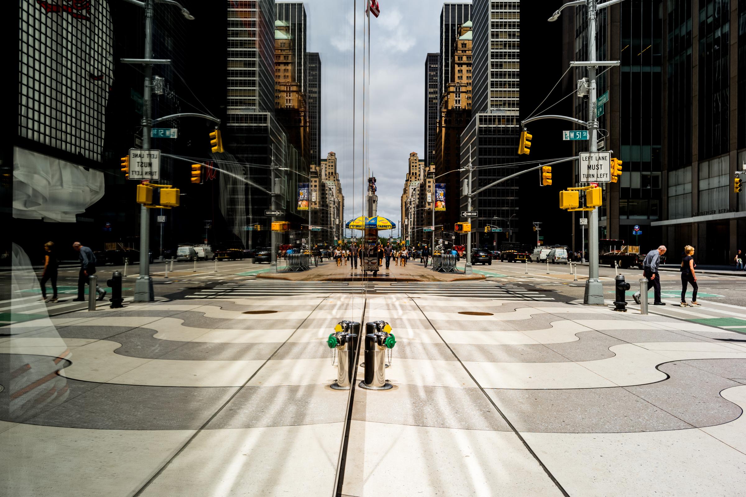  The view along Avenue of The Americas, 07/2021 