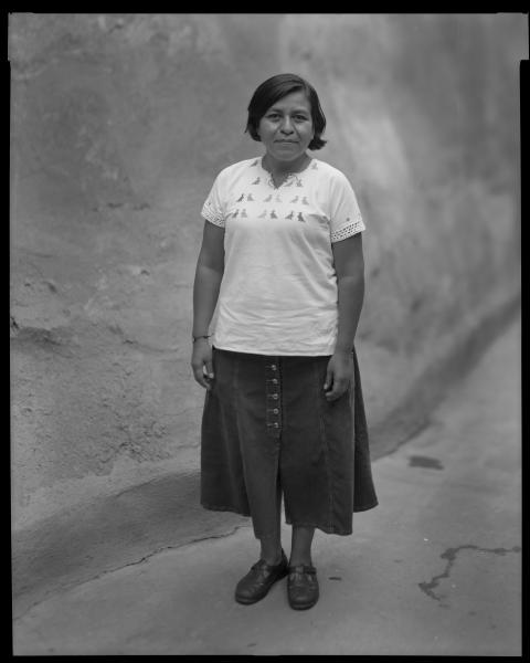 Hermana Luz Elena, Nogales, M&eacute;xico, 2021  Sister Luz Elena has been working with Kino Border Initiative, a shelter and comedor for migrants, for many years.