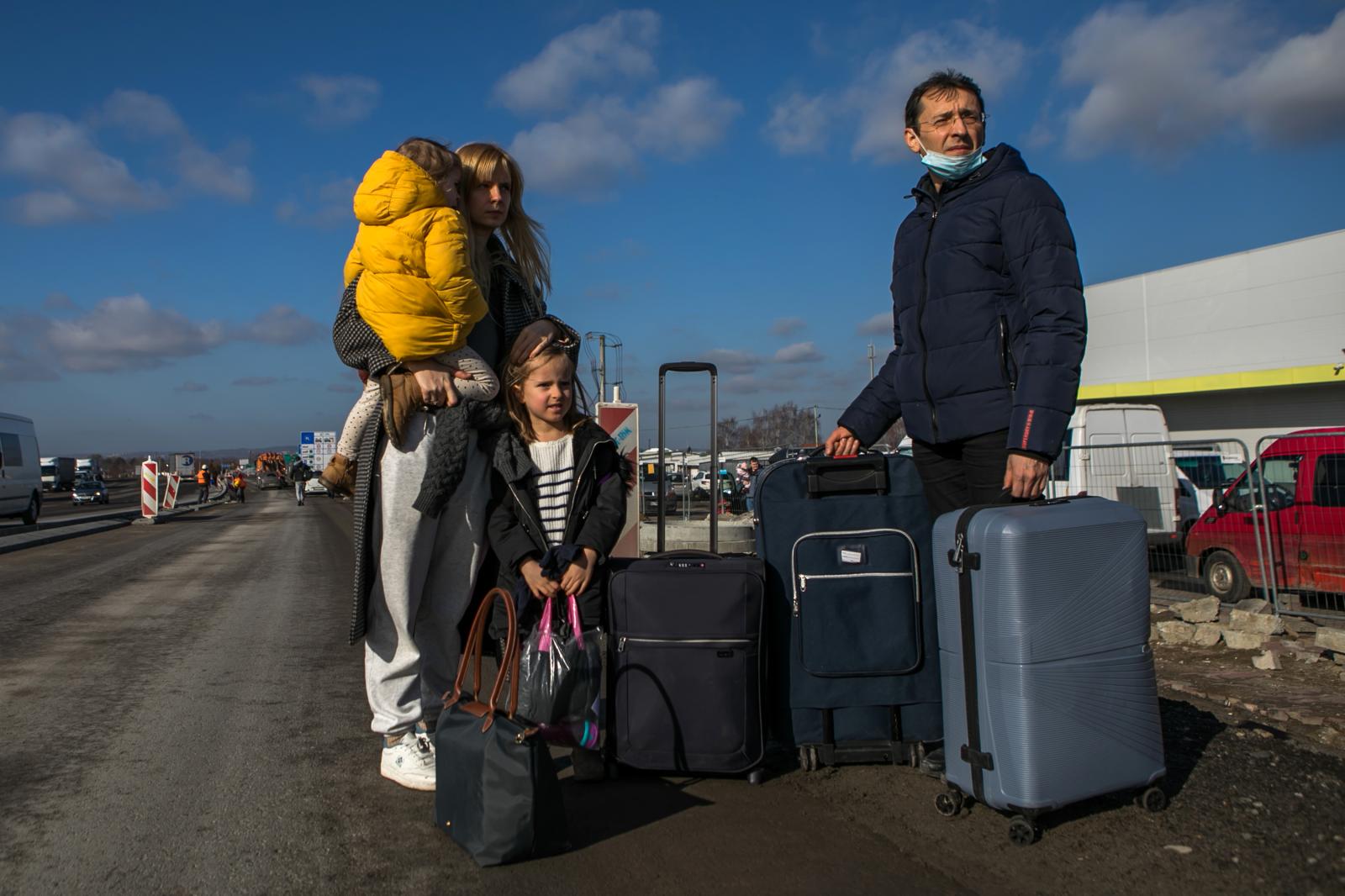 Over the border: Ukrainians in Poland (on assignment for The Globe and Mail)