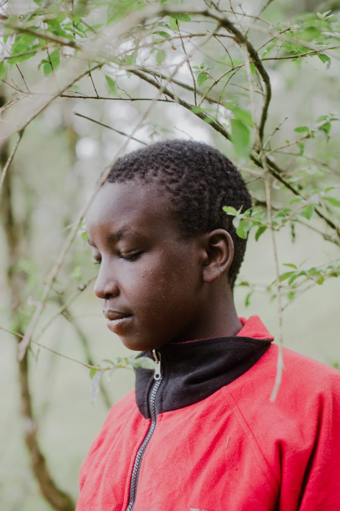 Portrait of Cherop Kalegu, Ogie...East Mau, Kenya, December 2018.