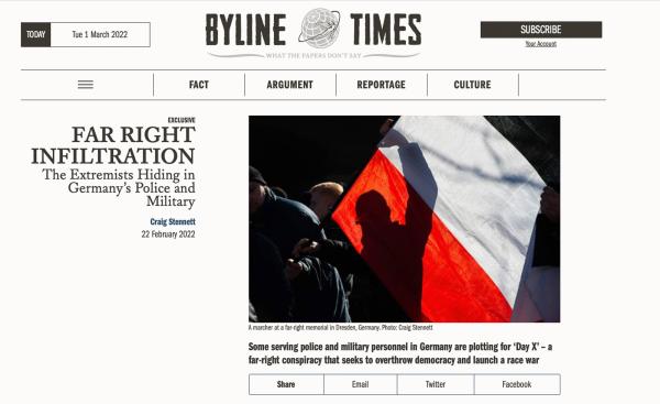 Image from Words & Pictures -  Byline Times (UK)  Words and Pictures from Dresden,...
