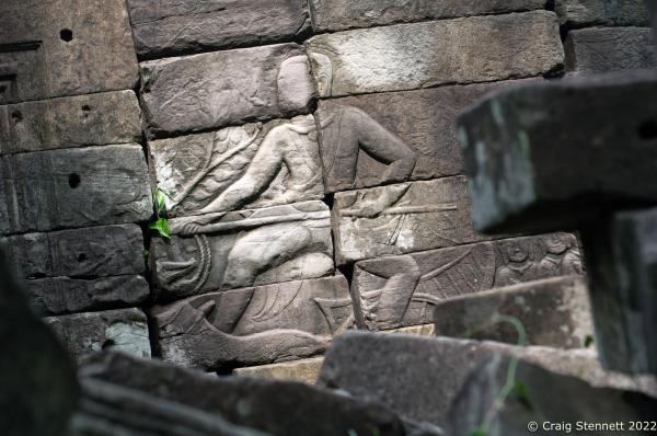 The Lost Temple, Banteay Chhmar. - BANTEAY CHHMAR. CAMBODIA-MAY 22: The temple complex of...