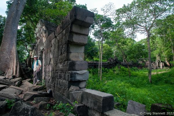 The Lost Temple, Banteay Chhmar. - BANTEAY CHHMAR. CAMBODIA-MAY 22: British architect John...