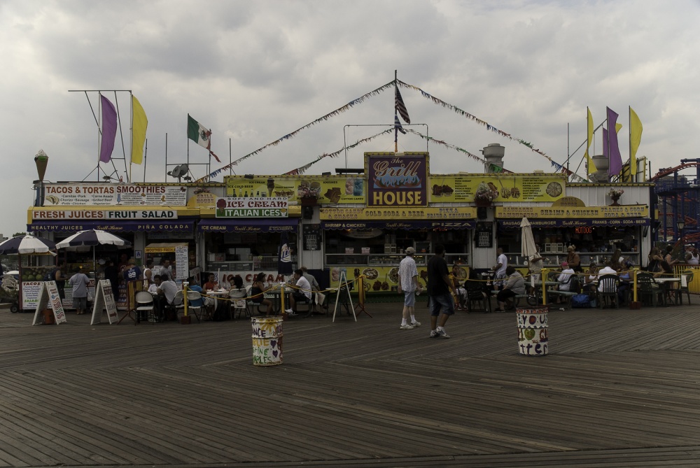 The unfolding of Coney Island