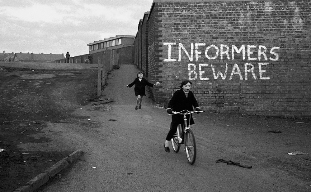 Ardoyne, Belfast, N Ireland - Informers Beware