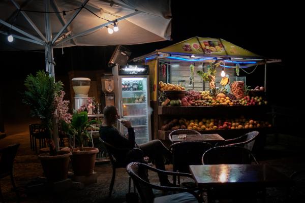 Image from Palestine -  Night Fruit Market Akka | عكّا | Palestine | فلسطين 