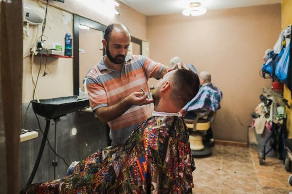 Image from Palestine -  Barber Shop Akka | عكّا | Palestine | فلسطين 