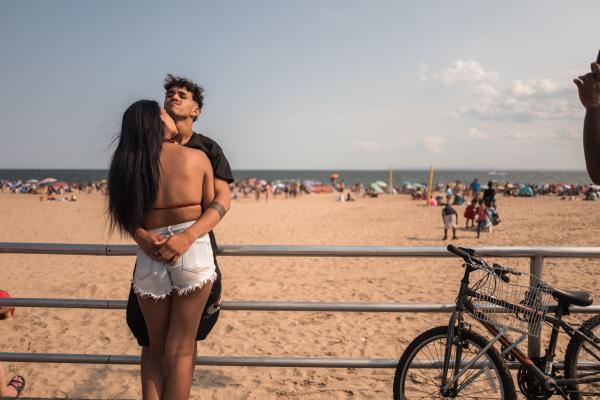 Beach lovers, July, 2022 | Buy this image