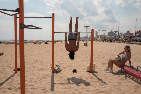 Coney Island Fitness, July 2022 | Buy this image