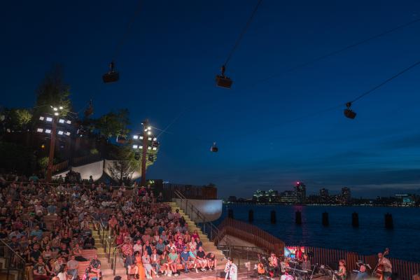 Concert, Little Island, NYC, July 2021 | Buy this image