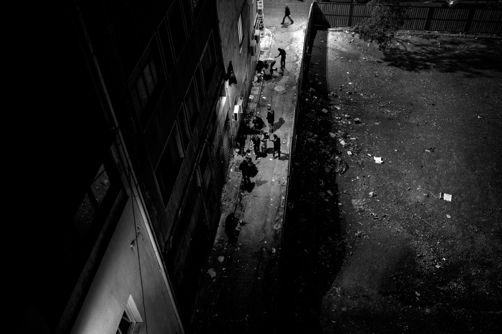 Little Left to Lose - An alley near the main Omonoia square where drug dealers...