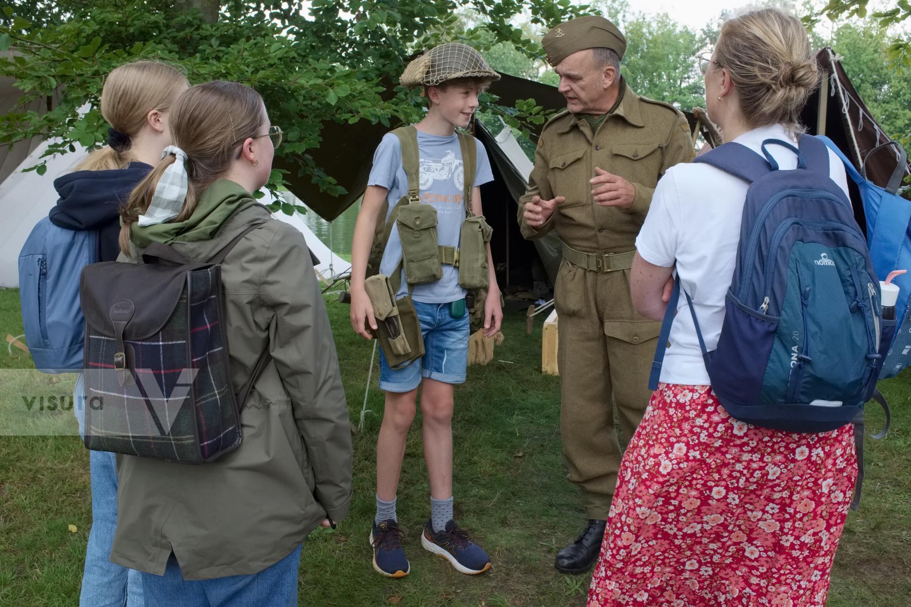 Purchase WWII Reenactment by Ellen Kok