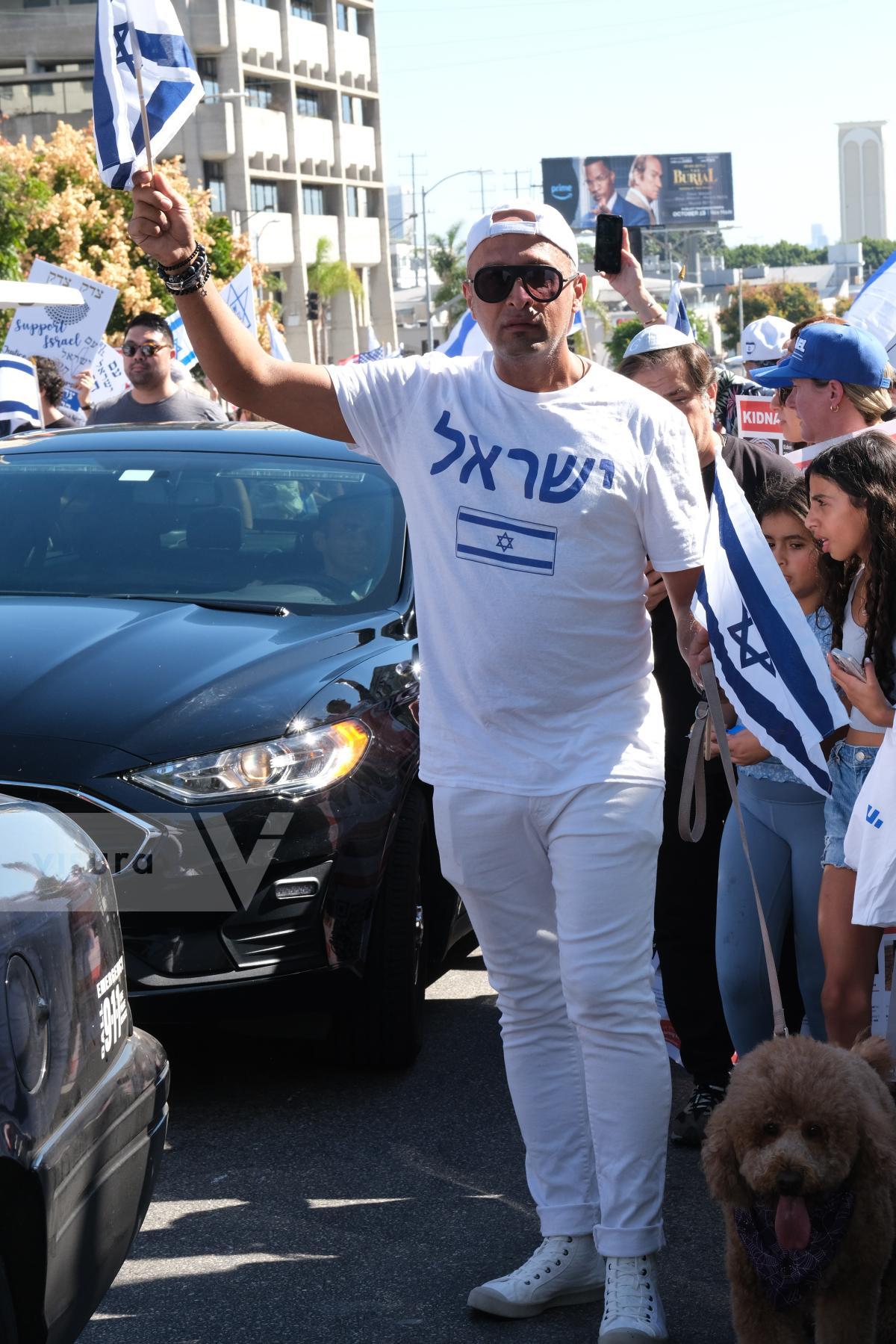 Purchase Solidarity March for Israel in Los Angeles  by Hannah Kozak