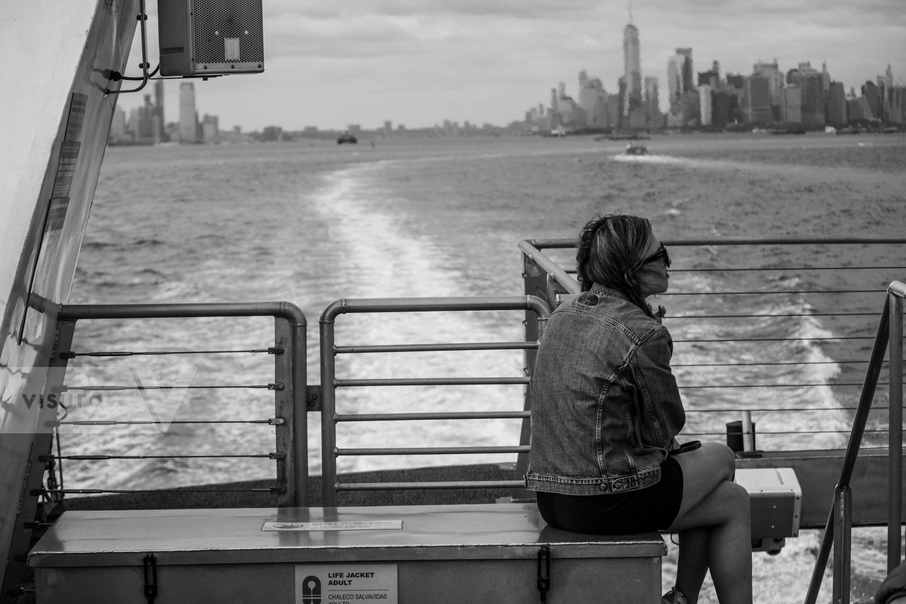 Purchase NYC Ferry Dreaming by Bissera Videnova