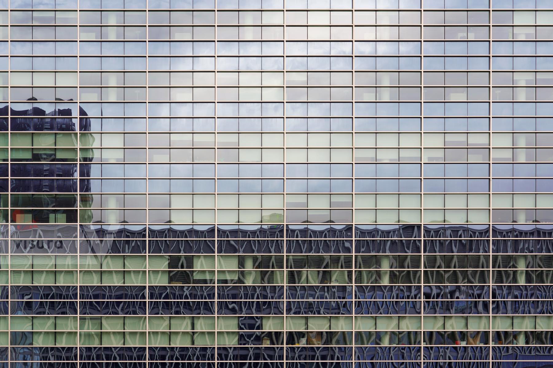Purchase Mirrored Metropolis: Mesmerizing Panorama by Michael Nguyen