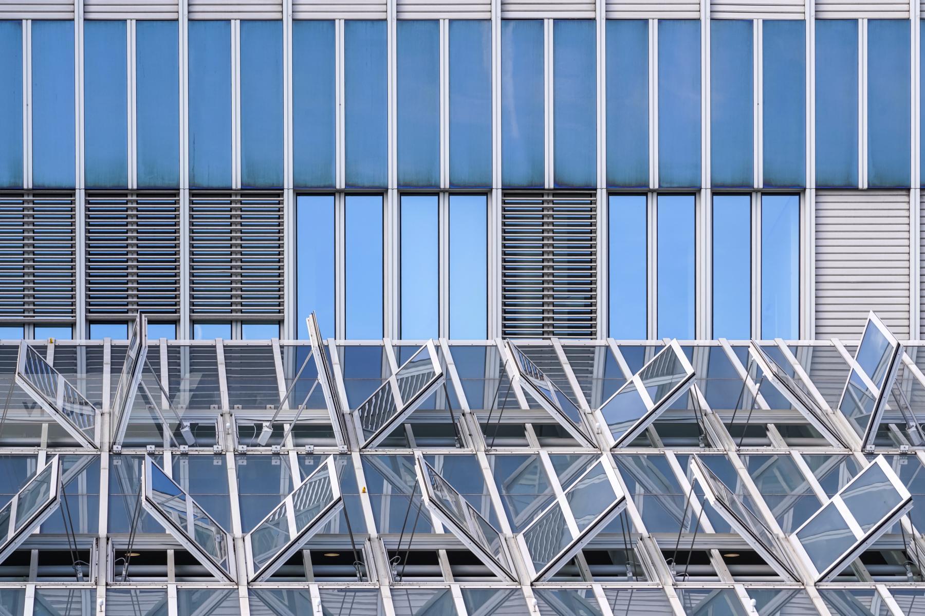 Purchase Geometric Progressions: Facade with Glass Canopy by Michael Nguyen