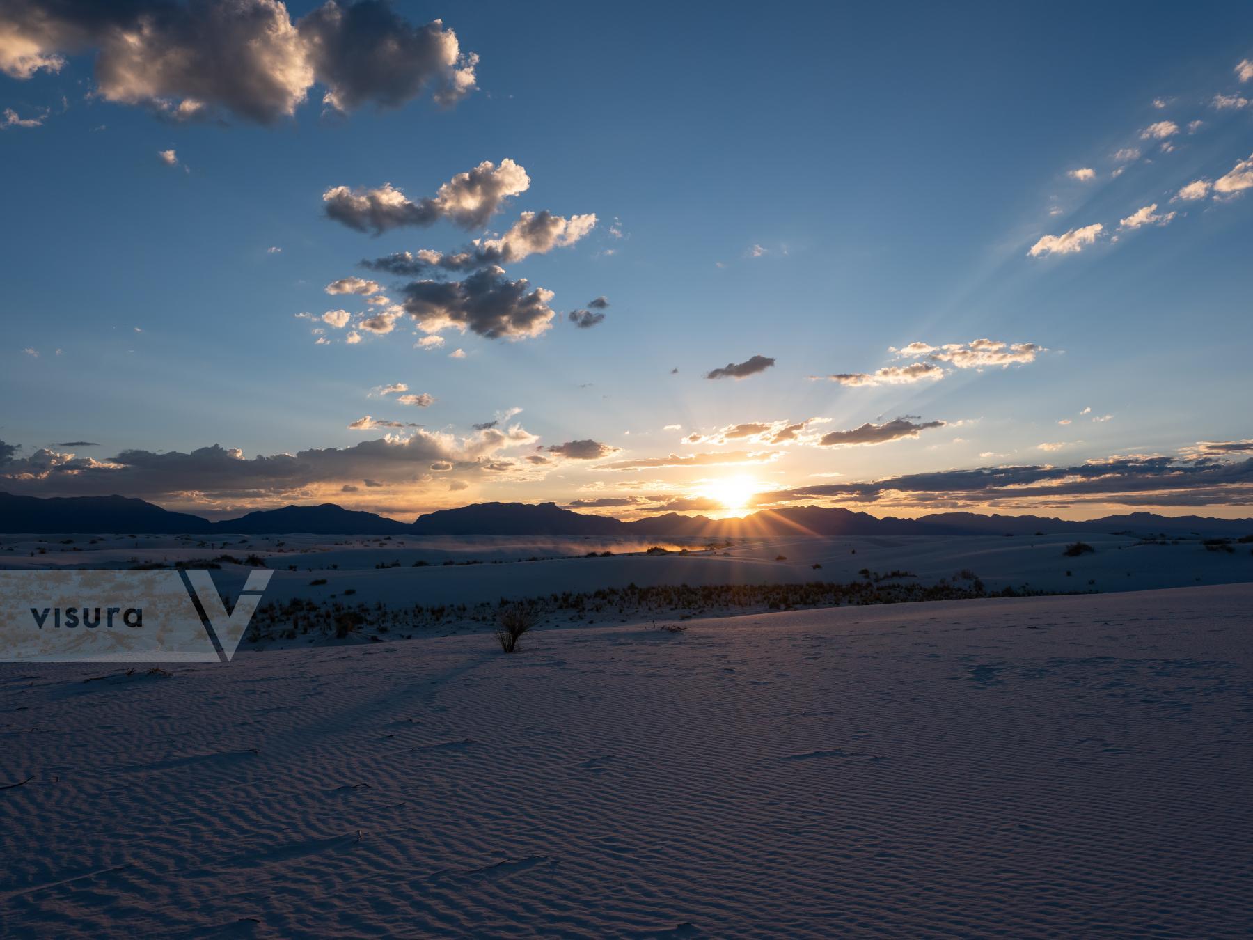 Purchase Sunset, White Sands by Molly Peters