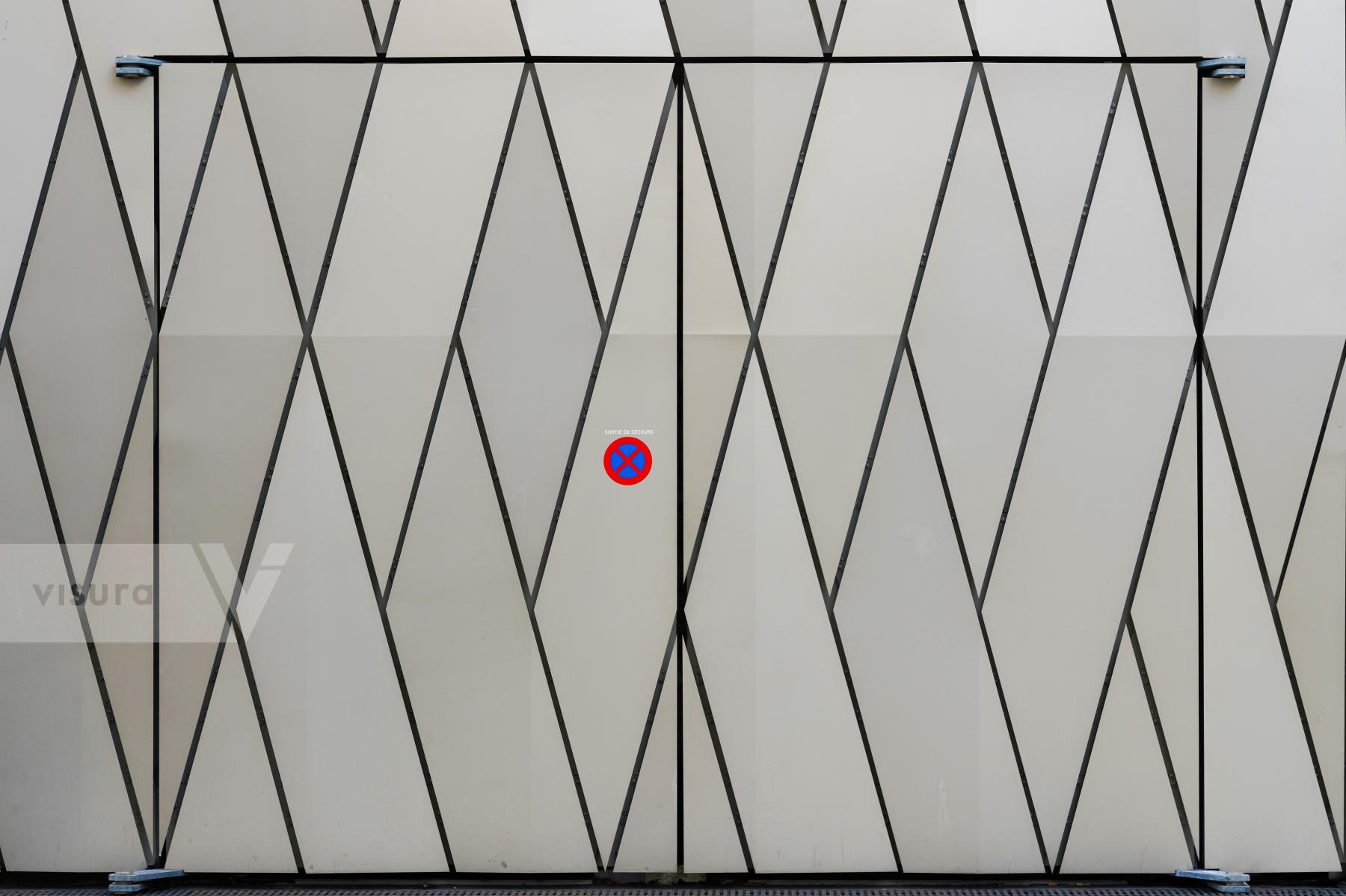 Purchase Geometric Harmony: Patterned Facade by Michael Nguyen
