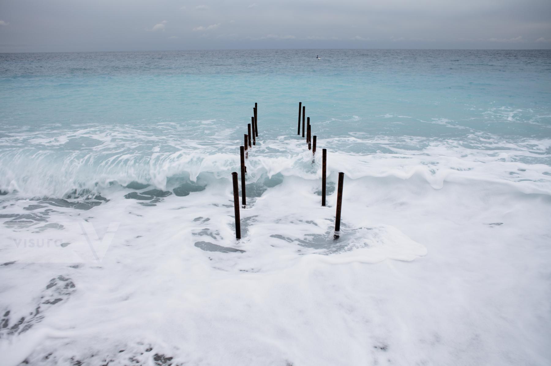 Purchase Wintry sea in Nice by Laura Larmo