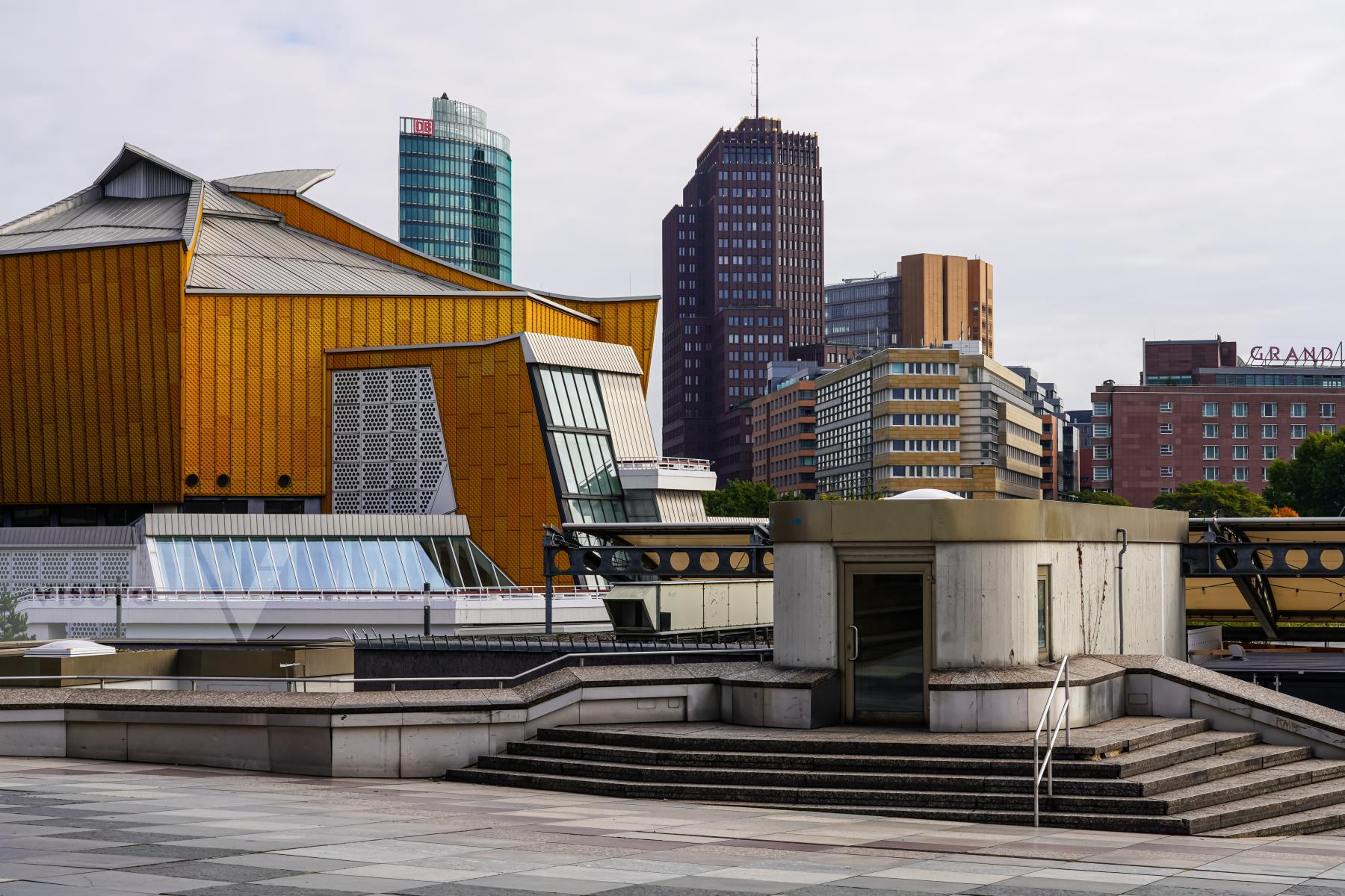 Purchase Berlin: Philharmonie Building and Skyscrapers by Michael Nguyen