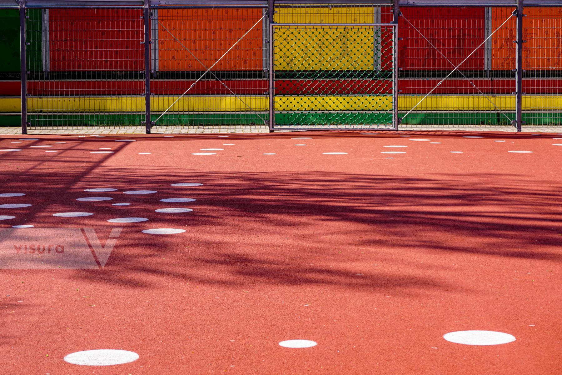 Purchase Colorful Neighborhood: Football Field by Michael Nguyen