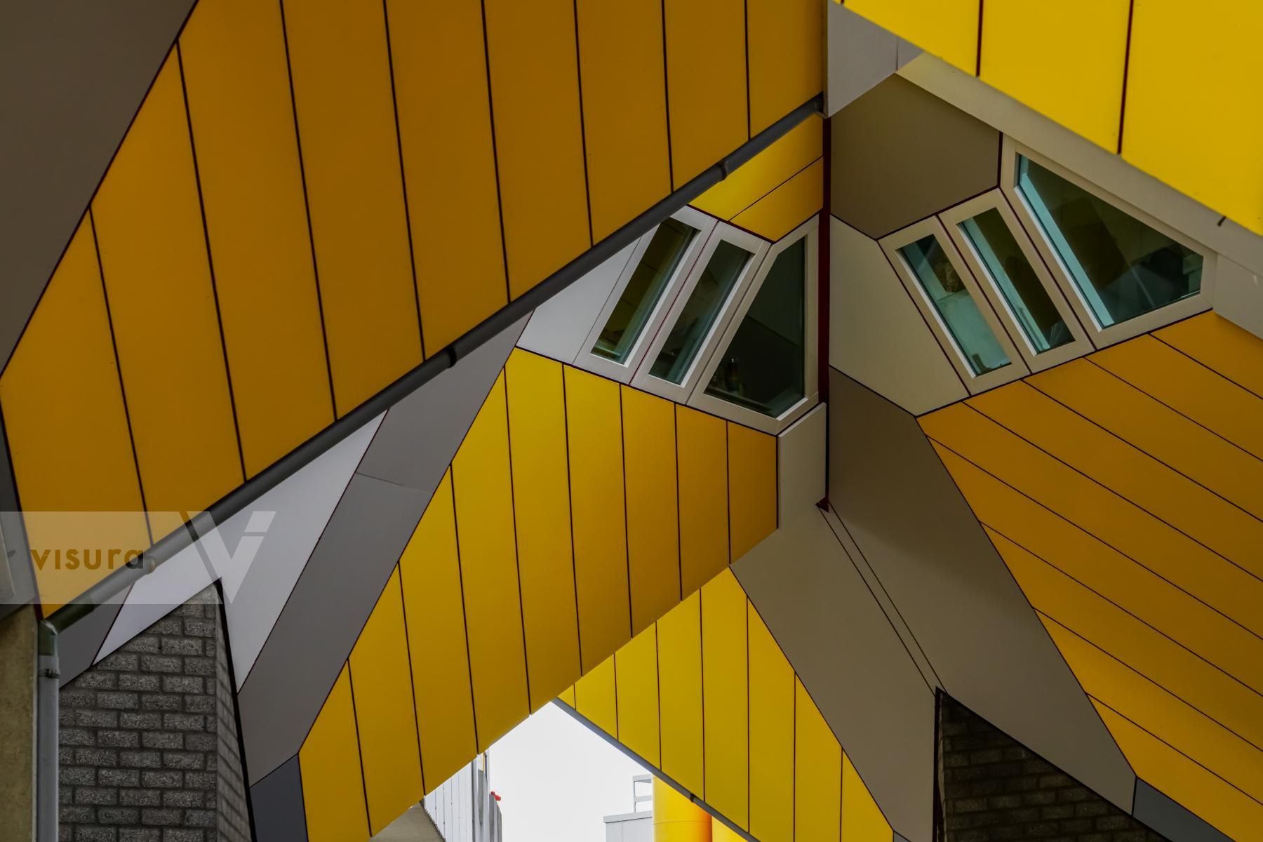 Purchase Architectural City Tours: Playful geometric Shapes and vibrant Colors, the Cube Houses in Rotterdam by Michael Nguyen