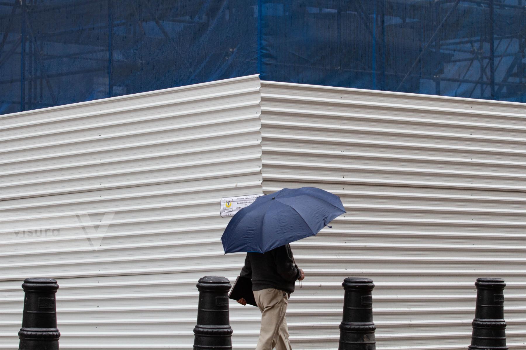 Purchase Blue umbrella by Octavio Hoyos