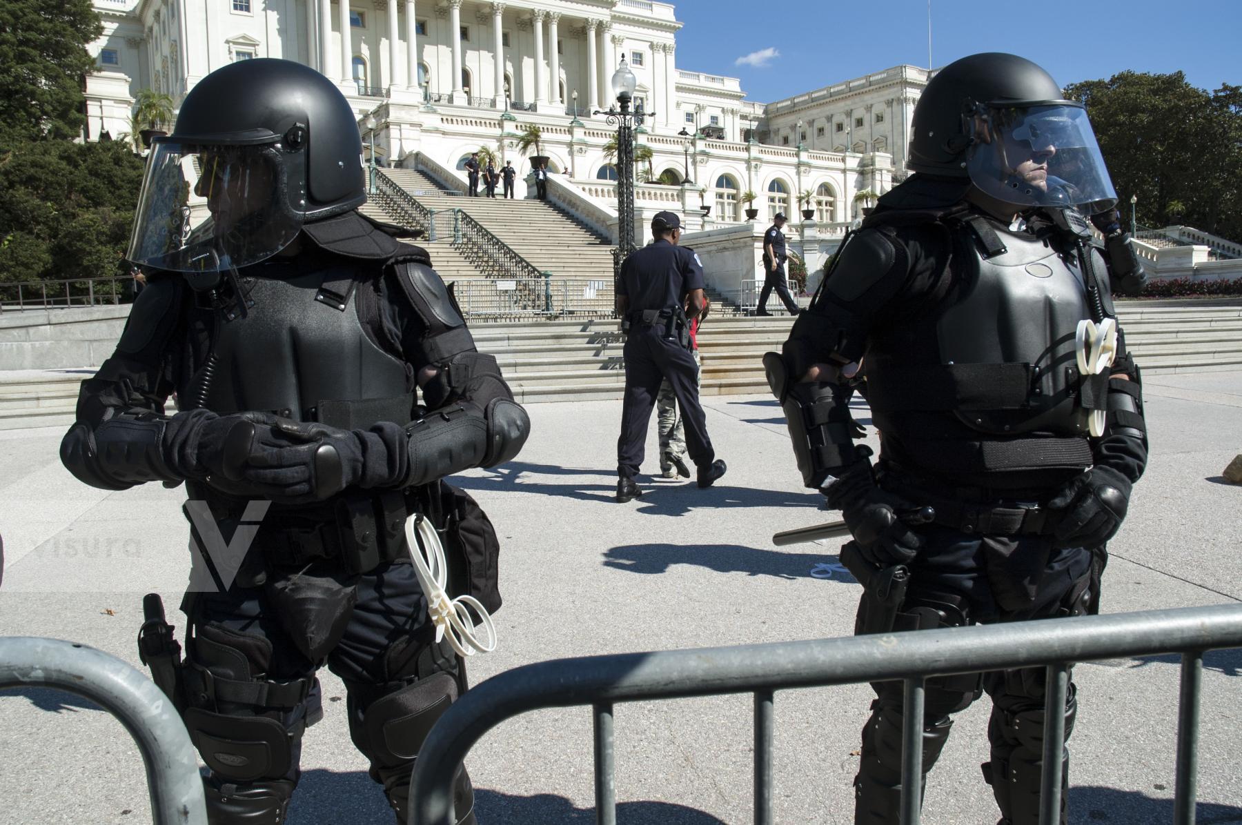 Purchase Capitol Police Are taking No Chances  by Tish Lampert