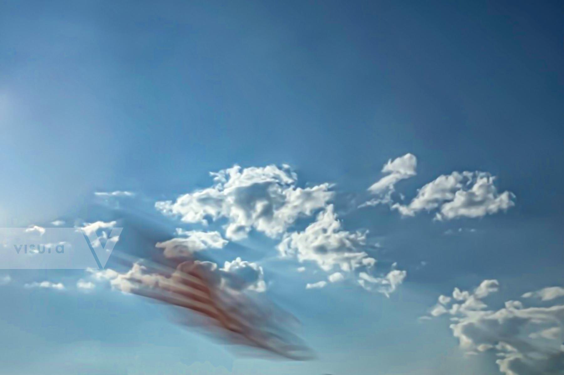 Purchase American Flag in the Clouds by Bissera Videnova