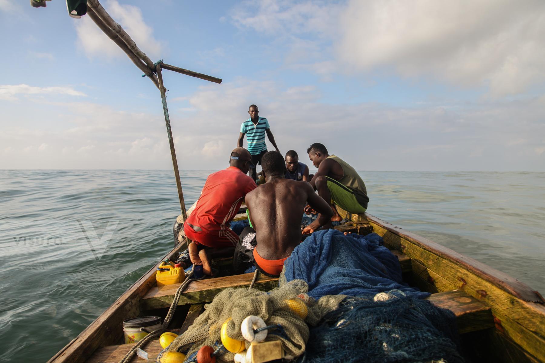 Purchase Ghana Fishermen  by Natalija Gormalova