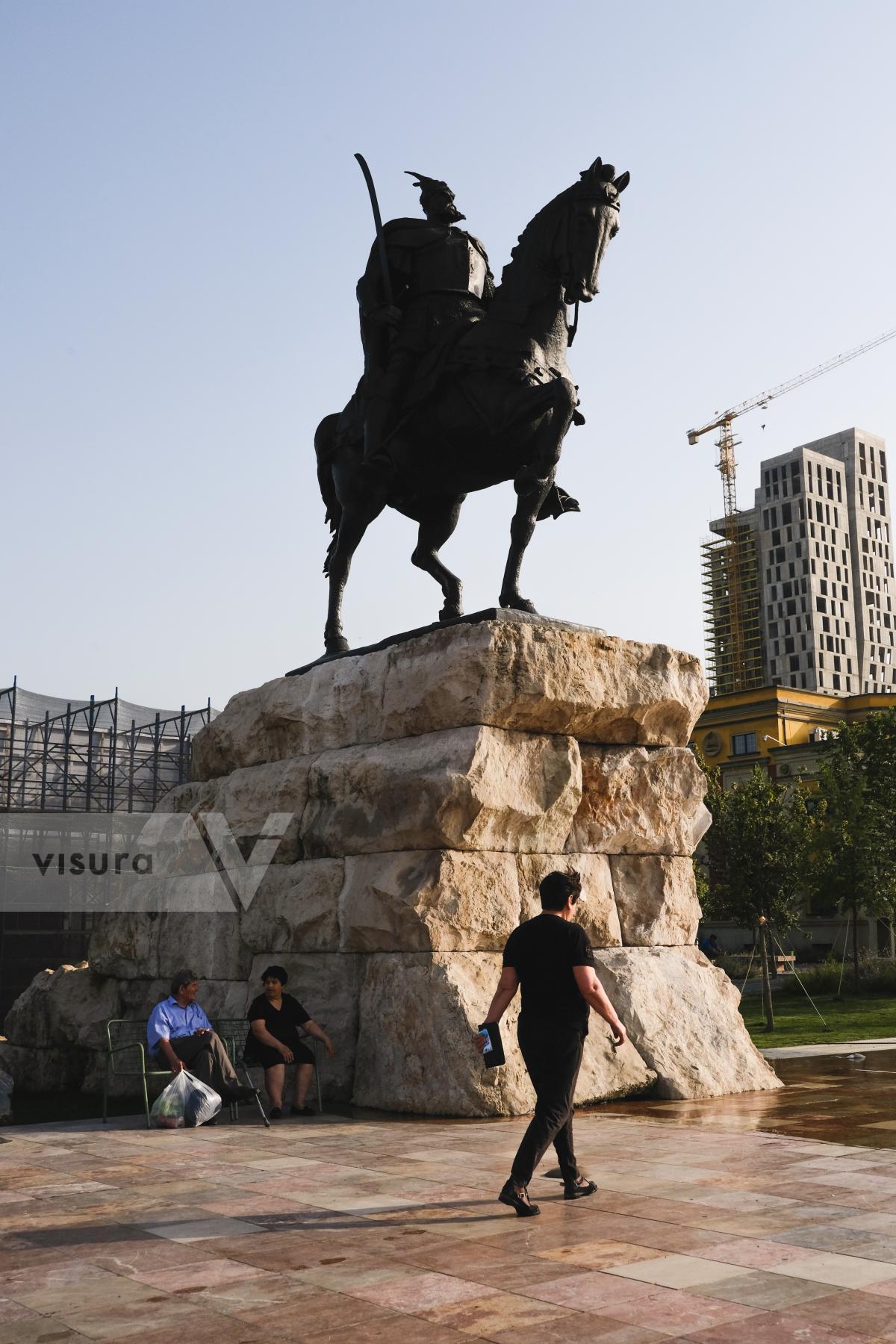 Purchase Skanderbeg's Statue by Nick St.Oegger