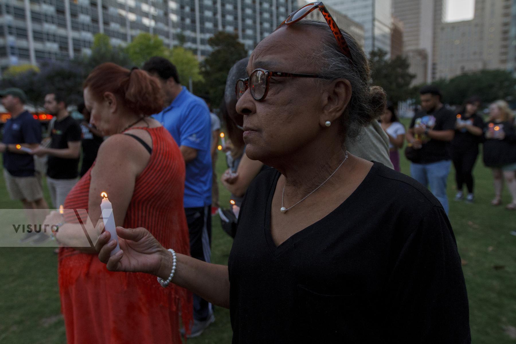 Purchase Candlelight Vigil for the Buffalo and Uvalde gun violence victims by Jaime R. Carrero