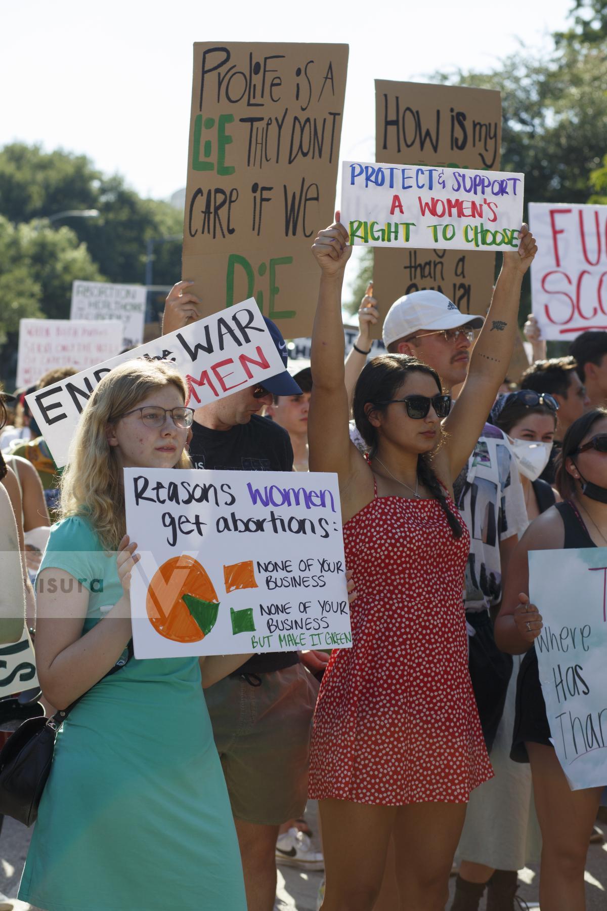 Purchase Repeal of Roe v Wade  Protest Austin Texas June 25, 2022 by Jaime R. Carrero