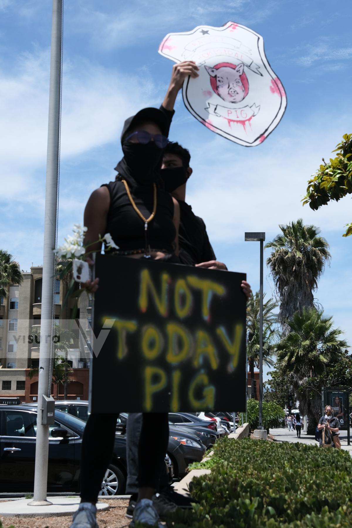 Purchase George Floyd Protest - Black Lives Matter by Hannah Kozak