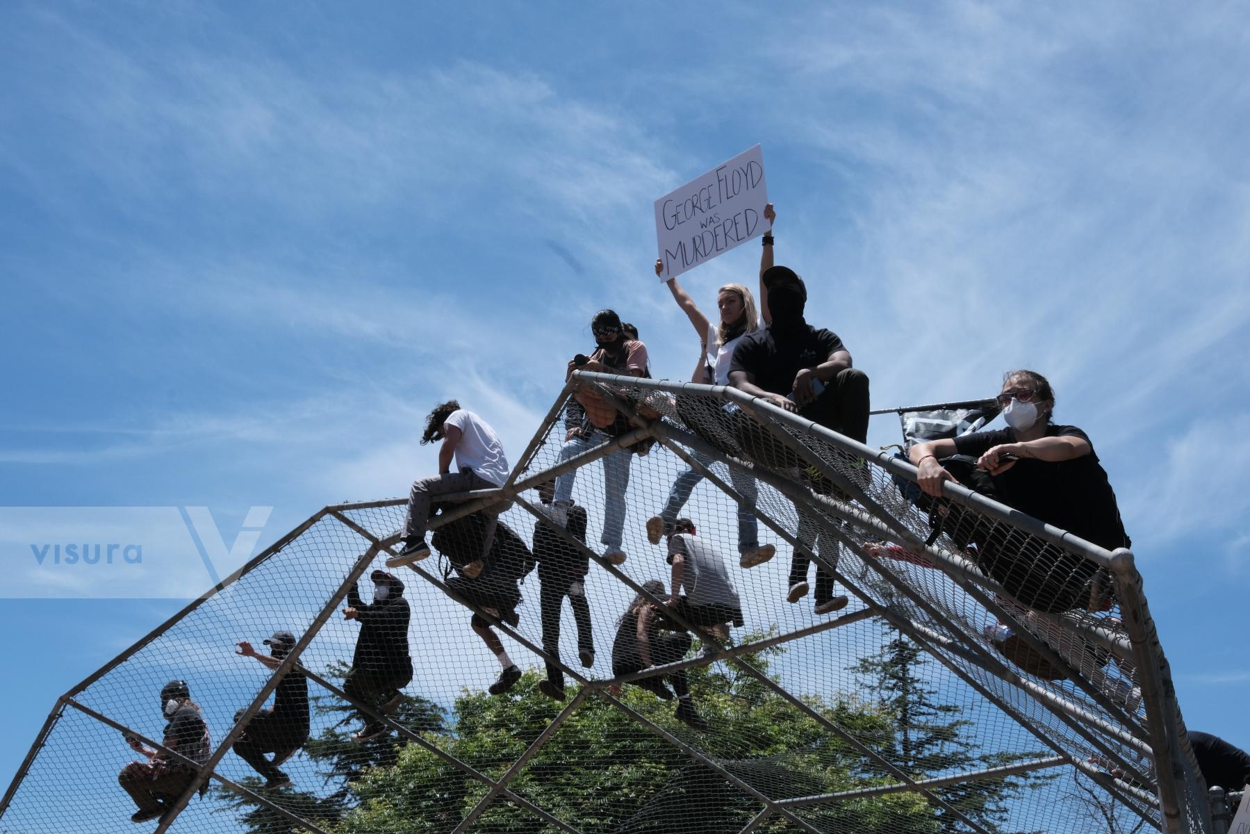 Purchase George Floyd Protest - Black Lives Matter by Hannah Kozak