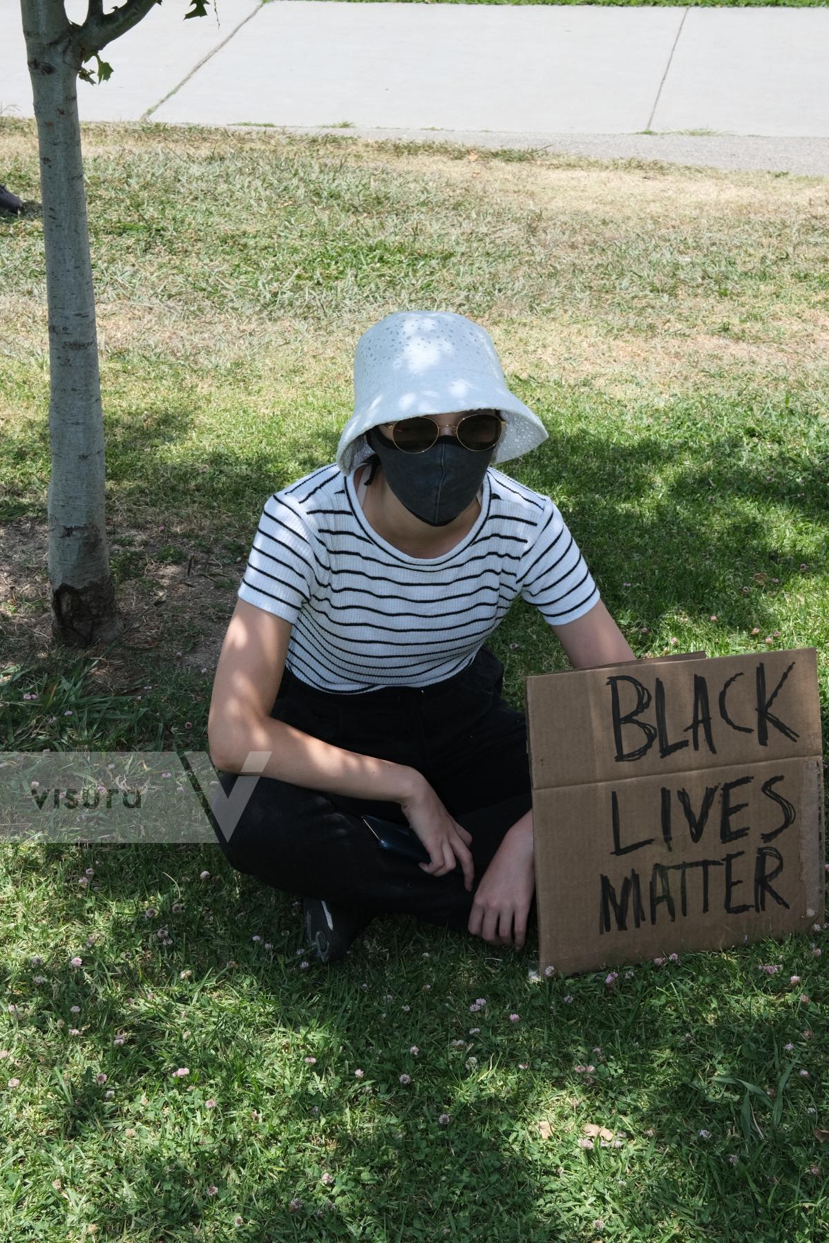 Purchase George Floyd, Black Lives Matter by Hannah Kozak