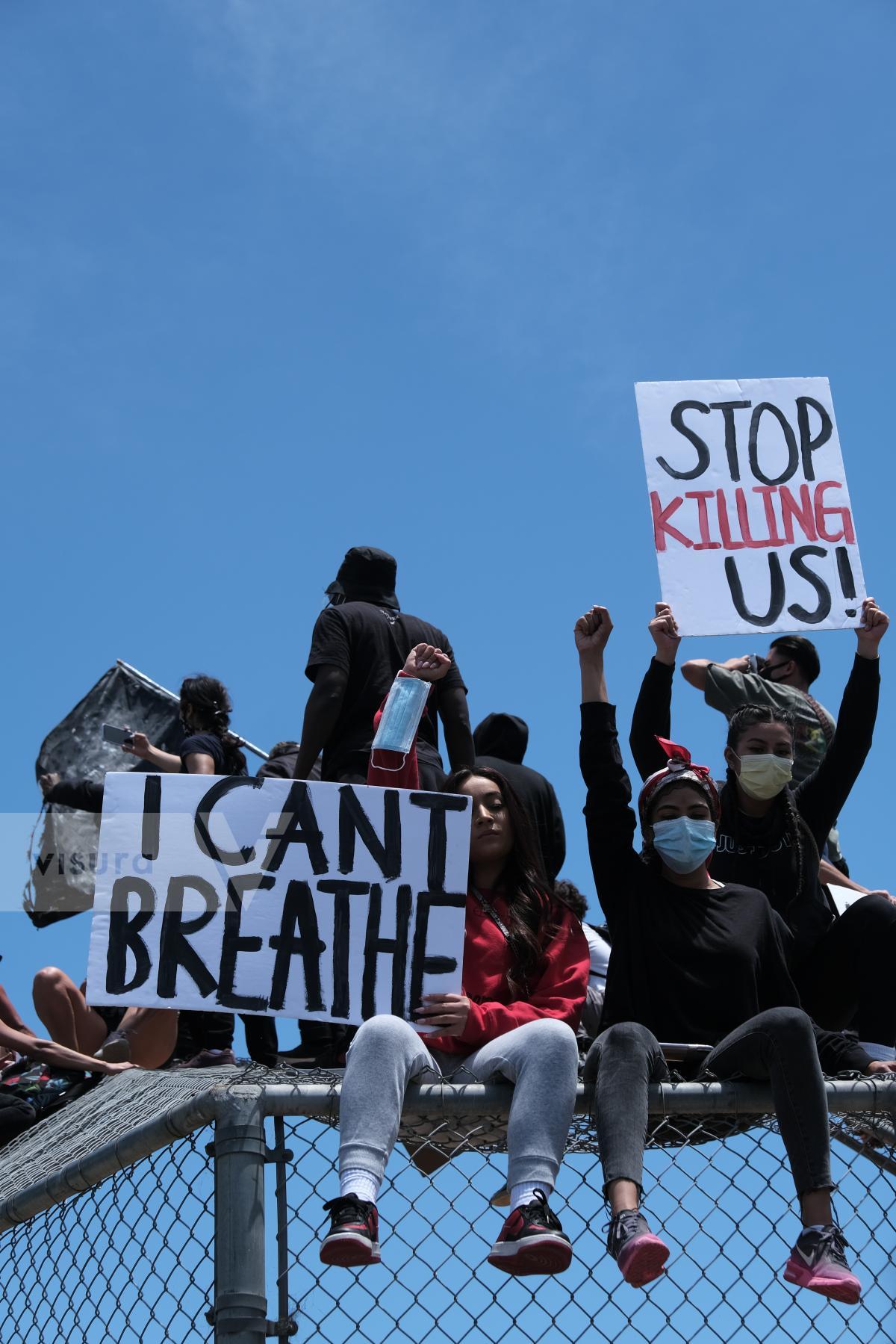 Purchase George Floyd - Black Lives Matter  by Hannah Kozak