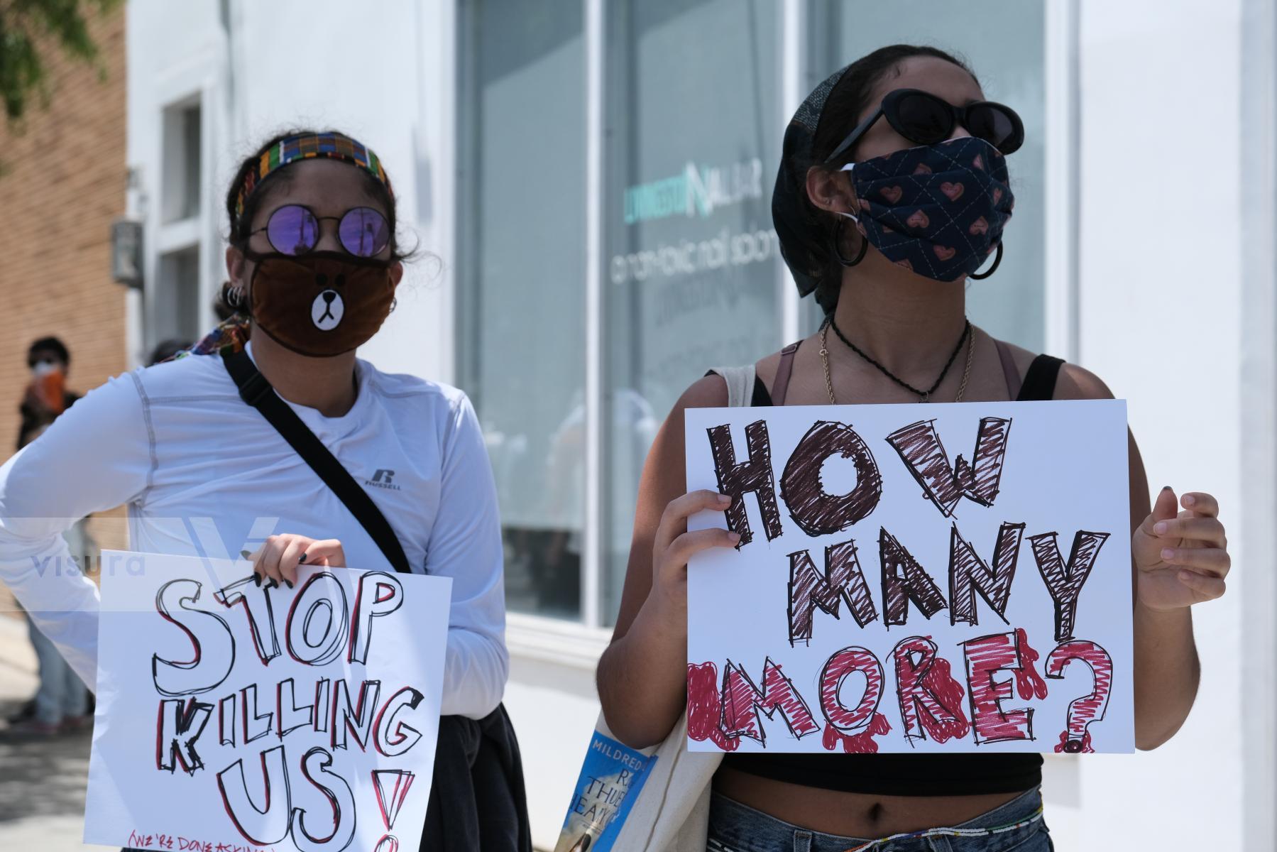 Purchase George Floyd Protest - Black Lives Matter  by Hannah Kozak