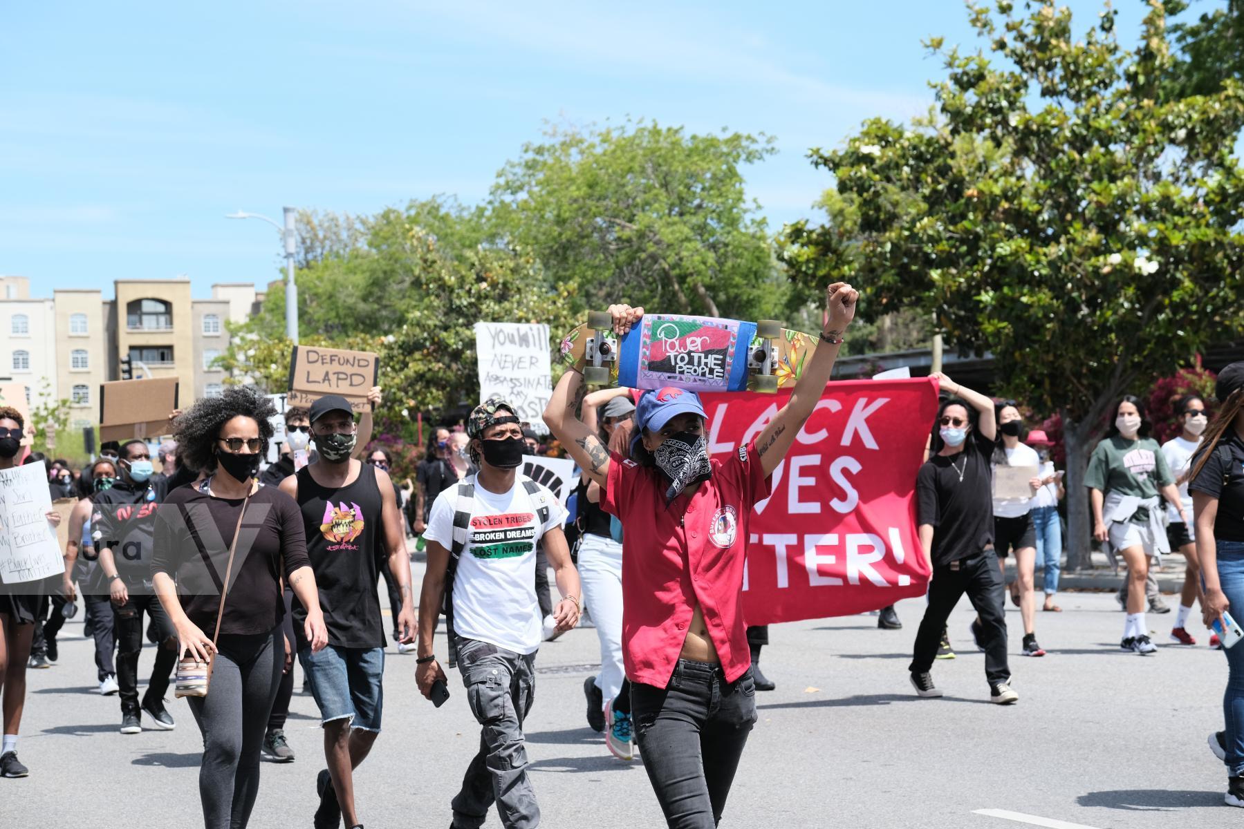 Purchase George Floyd Protest - Black Lives Matter  by Hannah Kozak