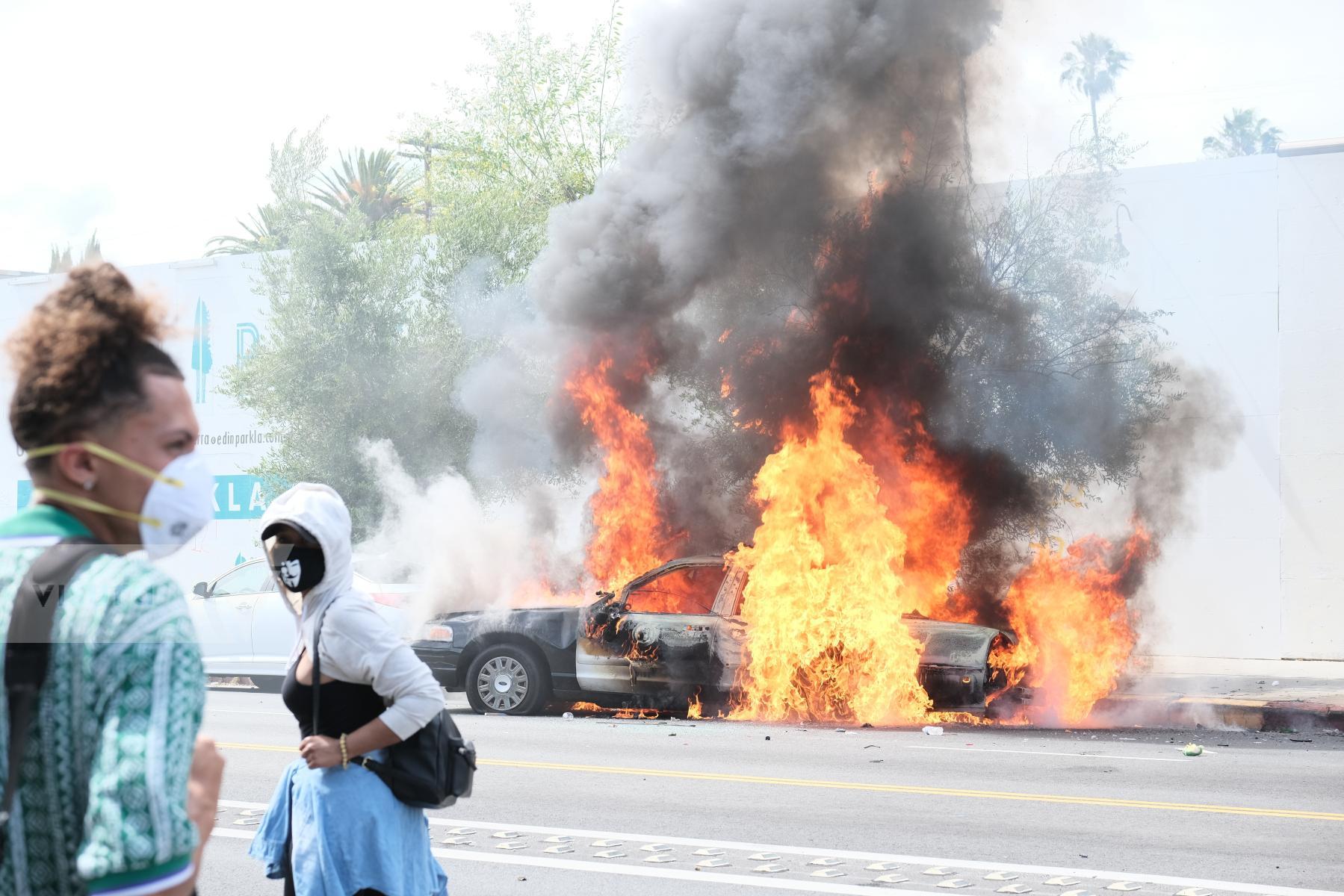 Purchase George Floyd Protest - Black Lives Matter  by Hannah Kozak