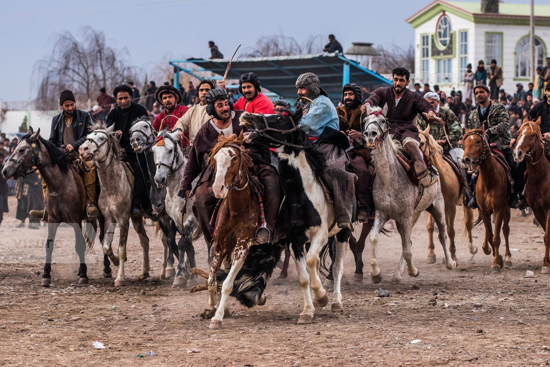 Purchase Buzkashi by Sayed Habib Bidell