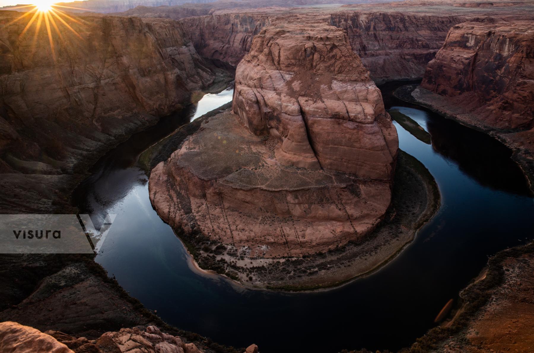 Purchase Horseshoe Bend at Sunset by Katie Linsky Shaw