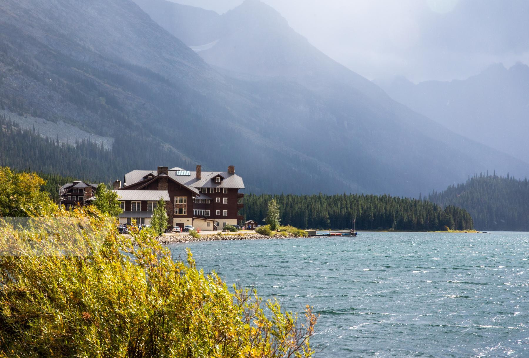 Purchase Many Glacier Lodge, Glacier National Park by Katie Linsky Shaw