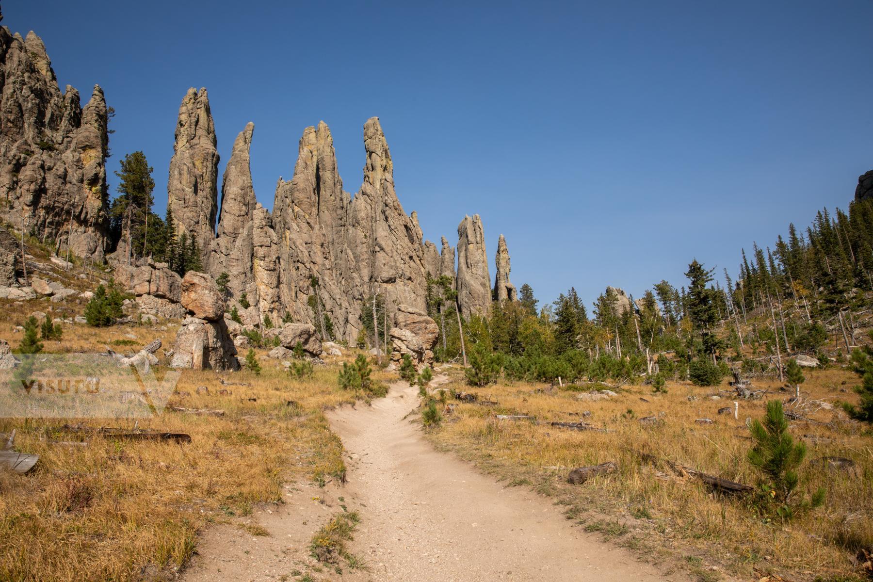 Purchase Hike Cathedral Spires of Custer State Park by Katie Linsky Shaw