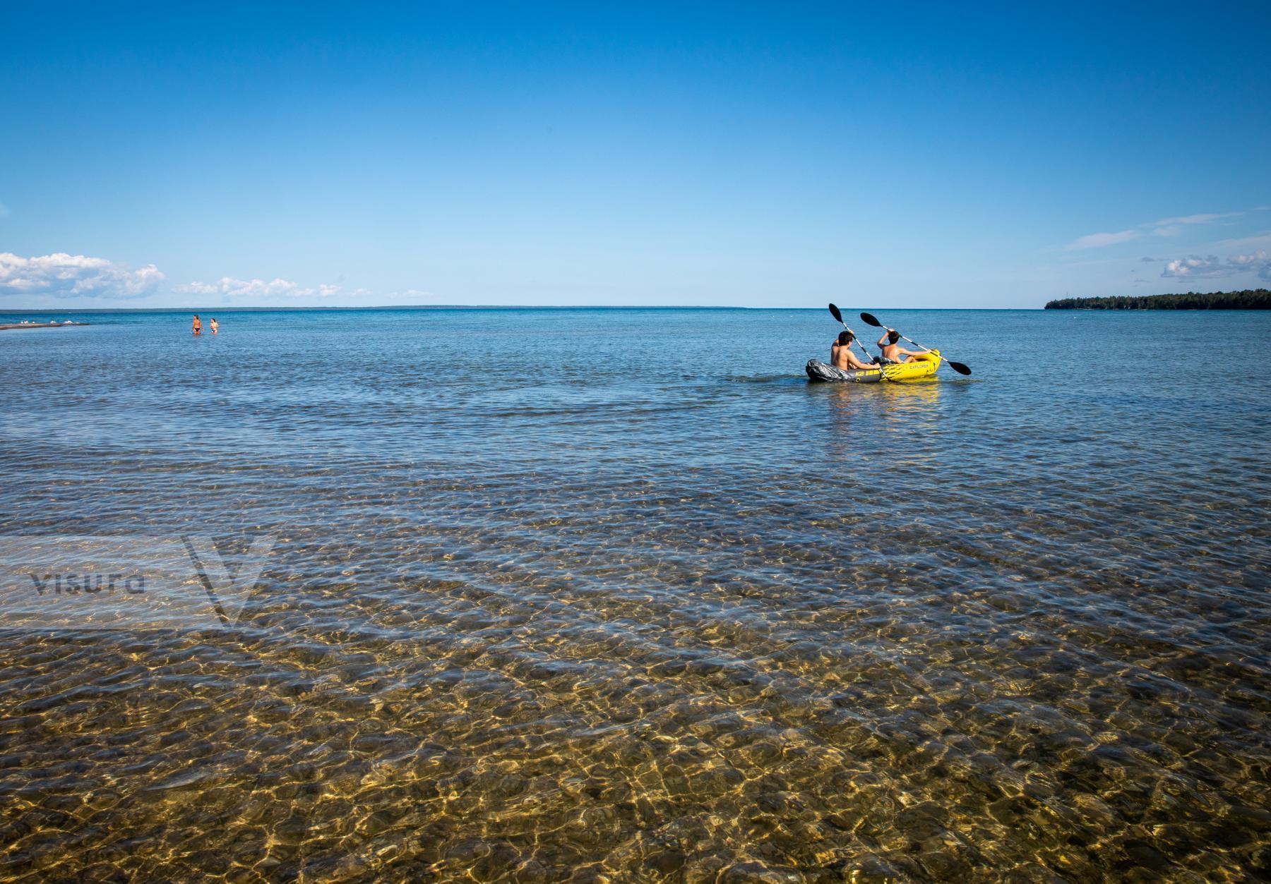 Purchase Kayaking on Lake Huron by Katie Linsky Shaw