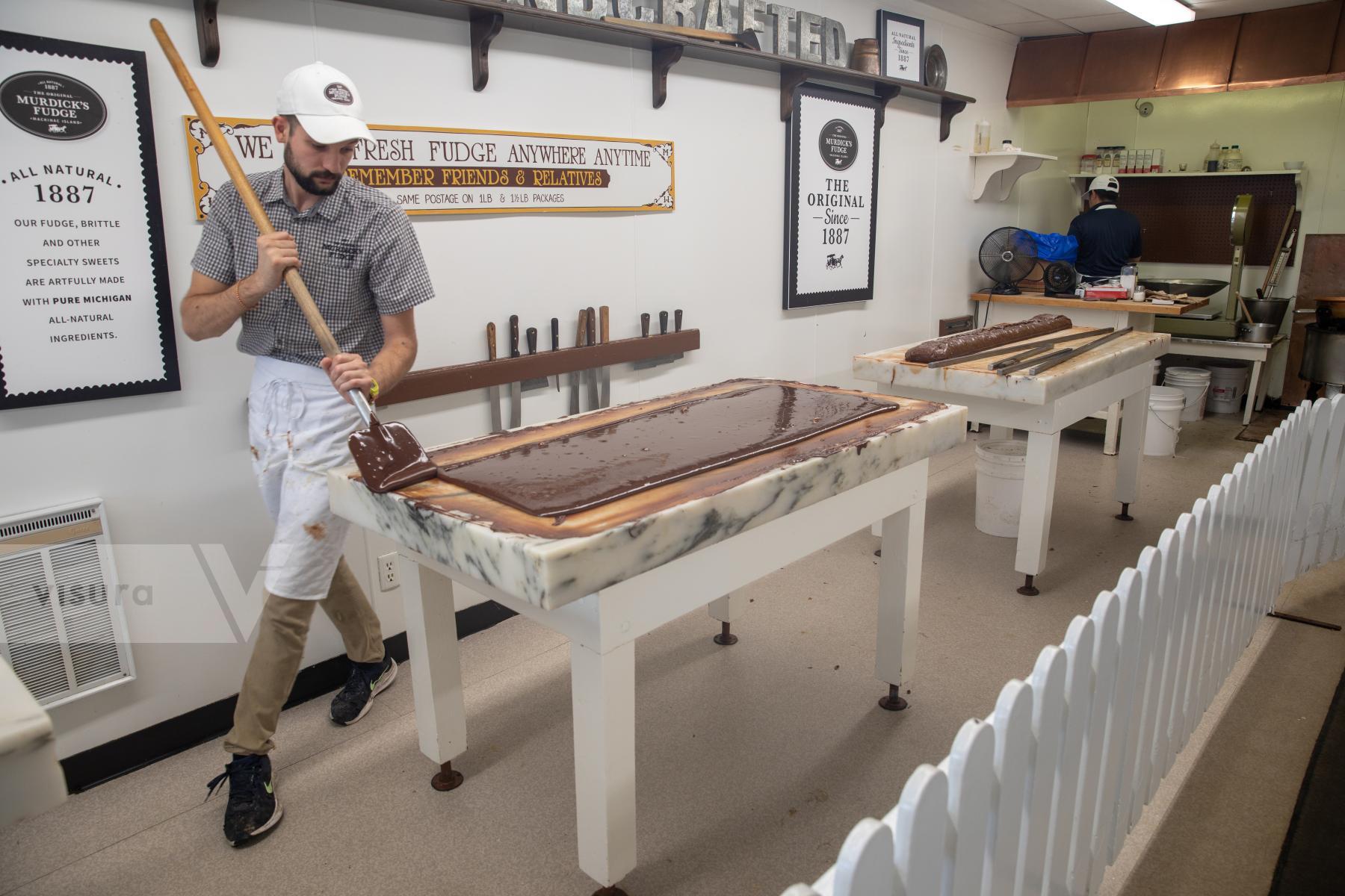 Purchase Fudge Shops on Mackinac Island by Katie Linsky Shaw