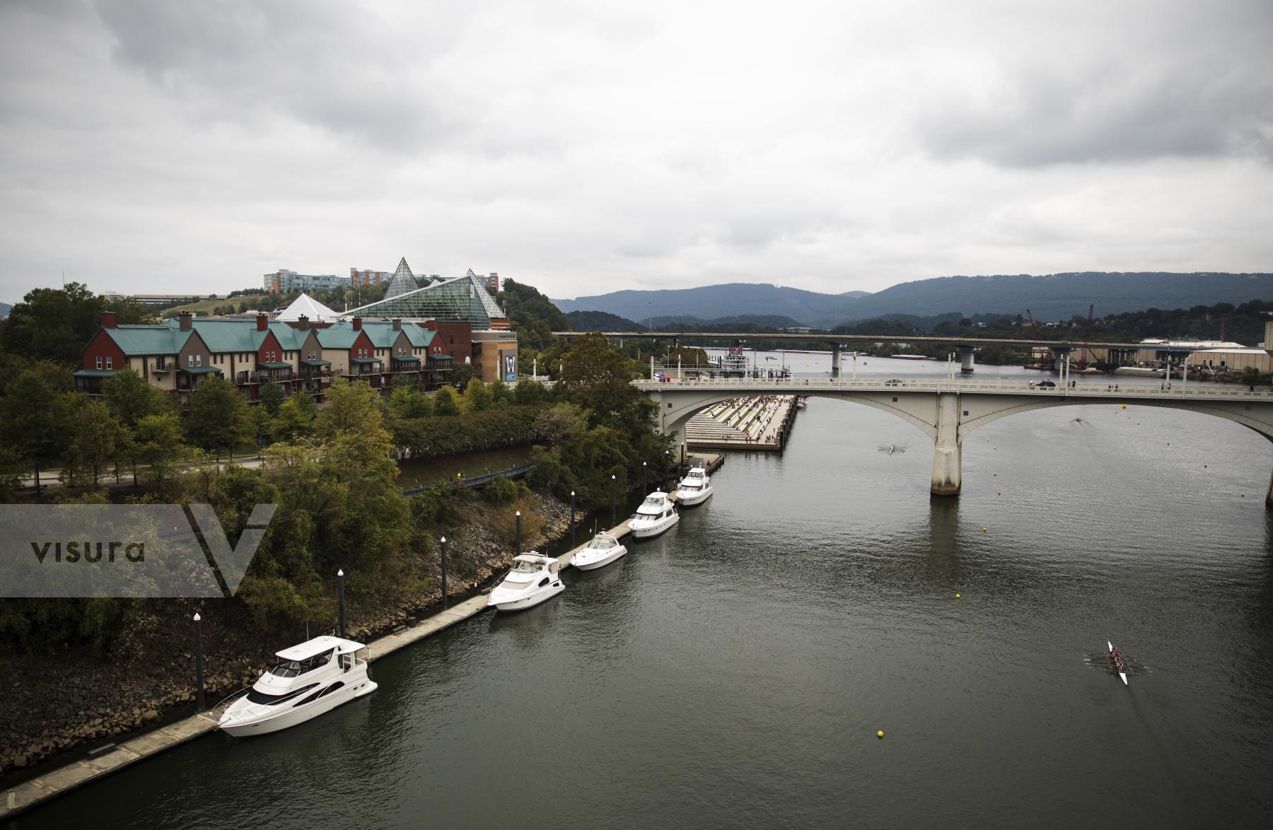 Purchase Overlooking the Tennessee River in Chattanooga by Katie Linsky Shaw