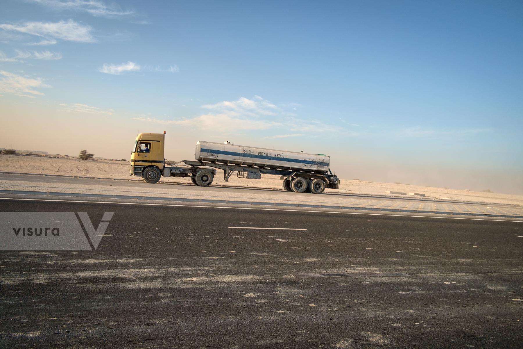 Purchase Semi Truck in the Desert by Carla Cioffi