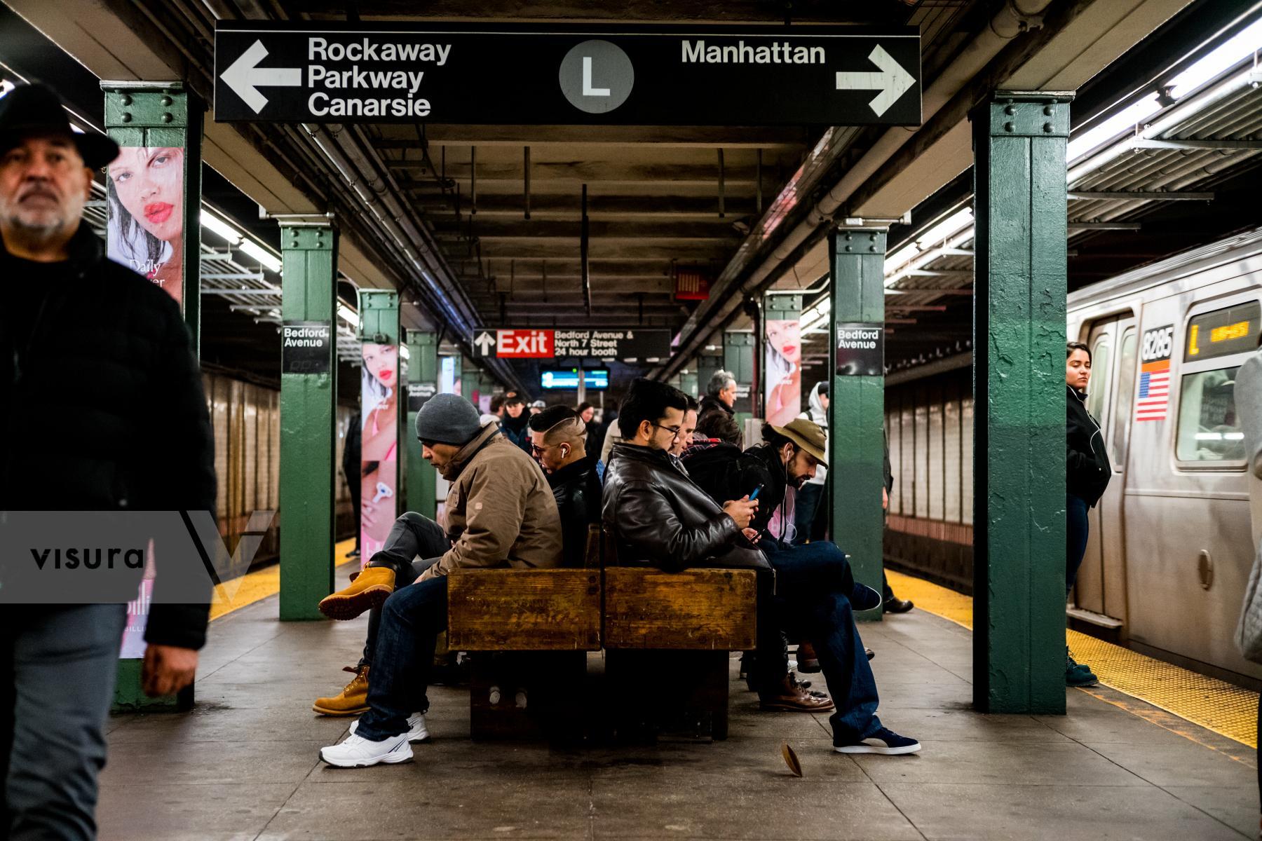 Purchase Bedford Avenue Platform 181229032 by Kenneth Nelson