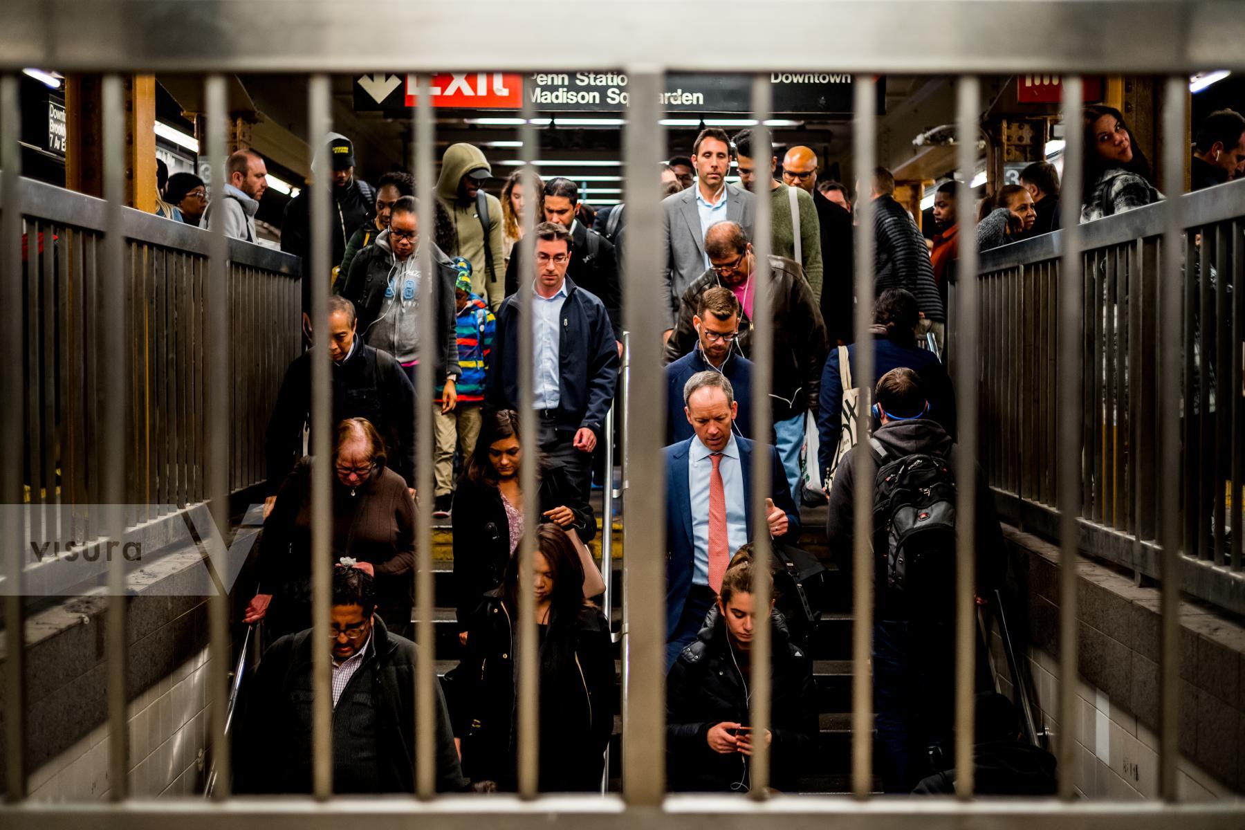 Purchase Penn Station Subway Platform 181024221 by Kenneth Nelson